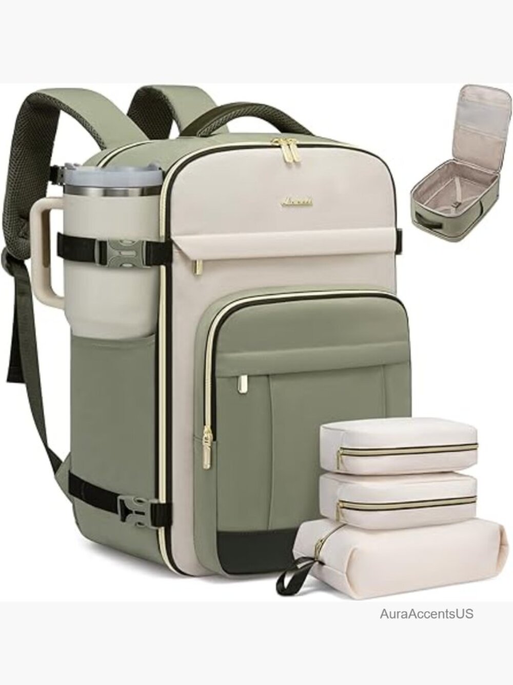 40L Travel Backpack Carry On for Airlines Laptop Daypack
